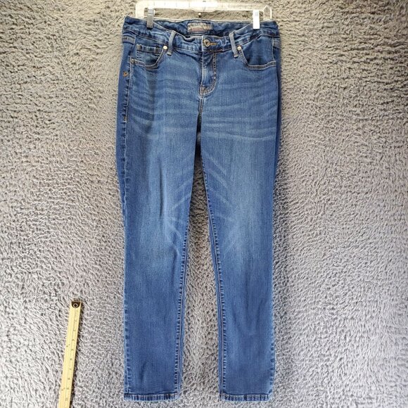 Torrid Jeans Womens 10R Blue Boyfriend Straight Vintage Stretch Denim - Picture 1 of 10
